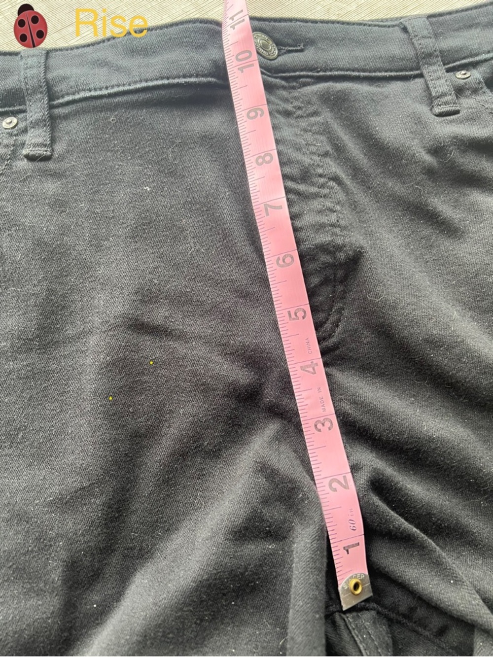 Chico’s So Slimming Girlfriend, cropped Jean - Black Chico’s  3/standard 16 - Picture 6 of 9